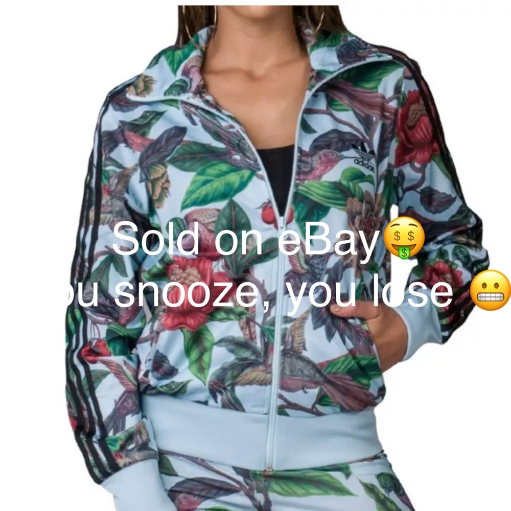 🌺Adidas track jacket🐦 - Picture 1 of 1
